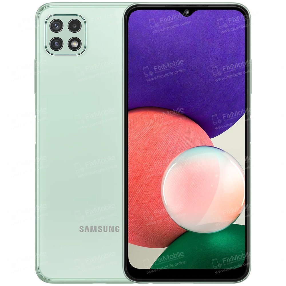 Дисплейный модуль с тачскрином для Samsung Galaxy A22s 5G (A226F) (черный)  (AA) купить в Москве по цене 1890 рублей