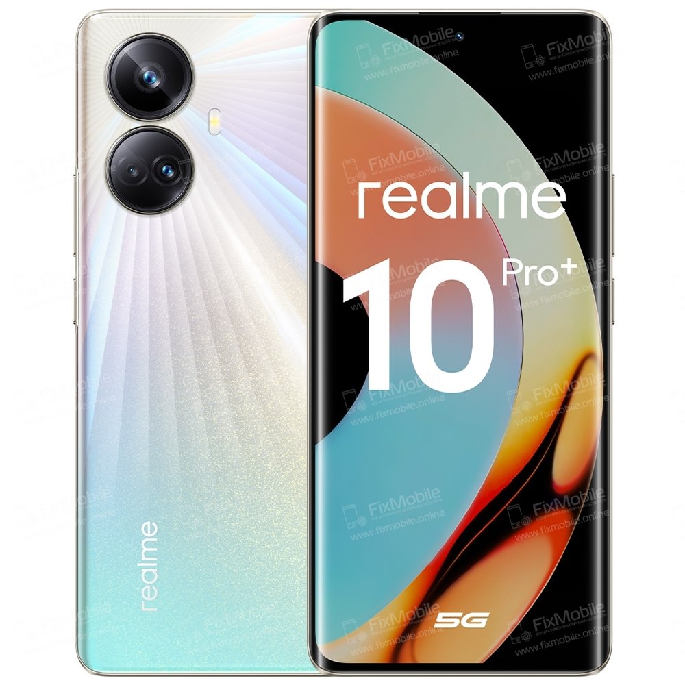 Дисплей с тачскрином для Realme 10 Pro Plus (черный) (AAA) купить в Москве  по цене 4790 рублей