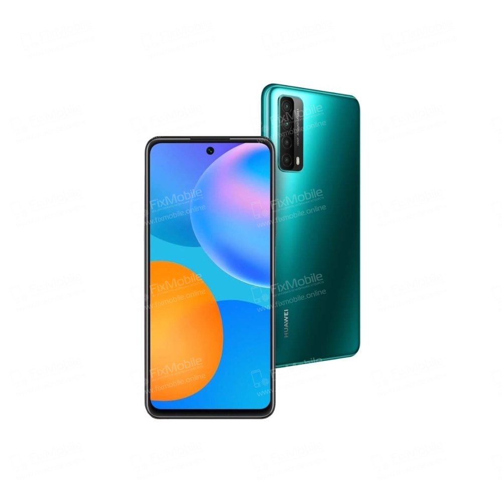 Стекло для Huawei P Smart (2021) (черное) купить в Москве по цене 140 рублей