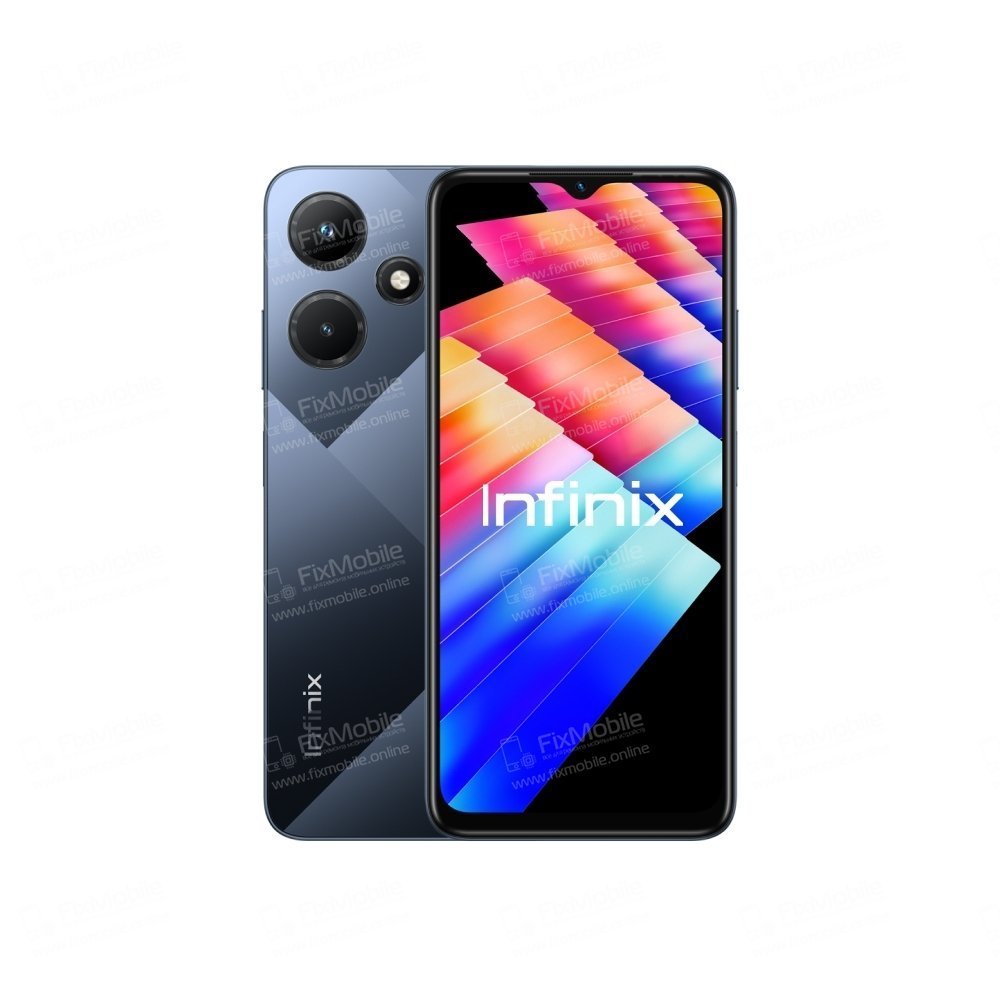 Защитное стекло Matte Infinix HOT 30i (черное) (230897) купить в Москве по  цене 190 рублей