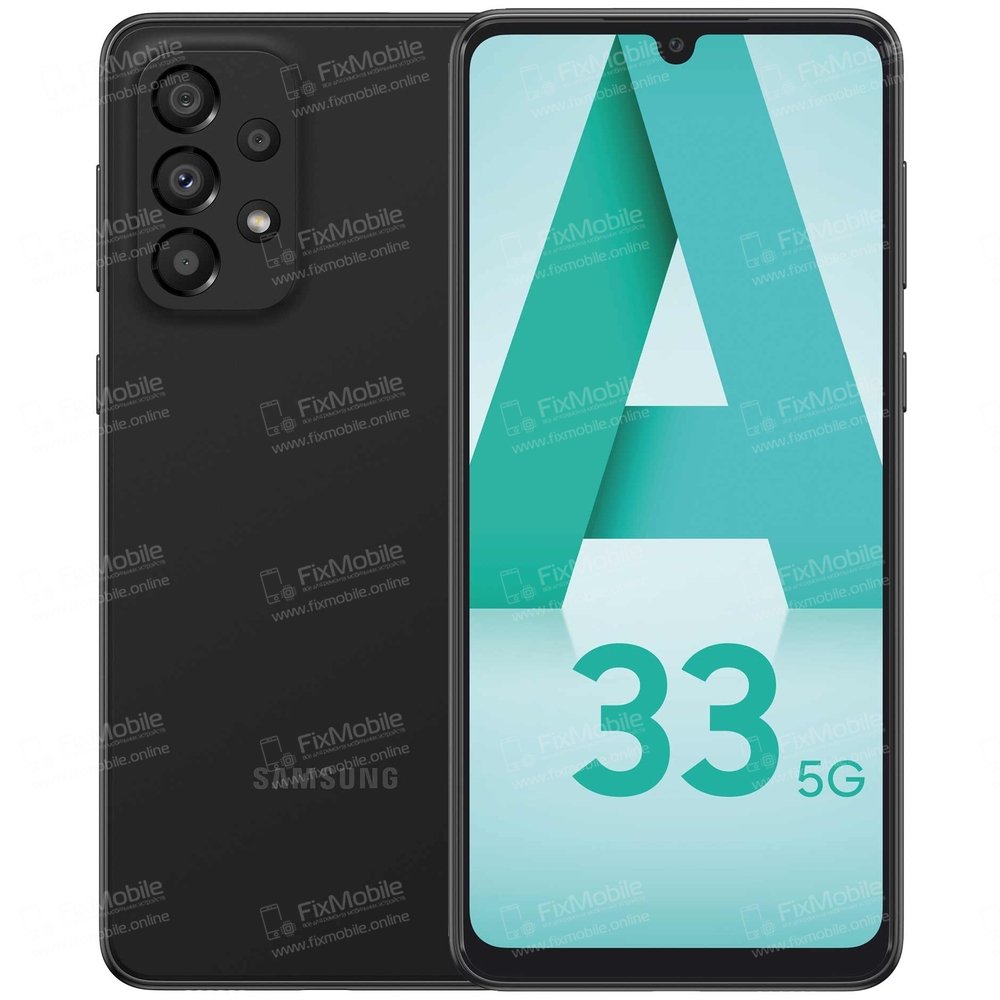 Задняя крышка для Samsung Galaxy A33 5G (A336B) (голубая) купить в Москве  по цене 140 рублей