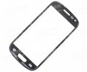 Стекло для Samsung Galaxy S3 mini VE (i8200) (черное) — 2