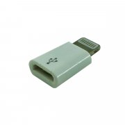 Адаптер (переходник) для Apple (Lightning - micro-USB) белый — 2