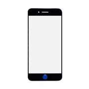 Стекло для Apple iPhone 7 Plus (черное)