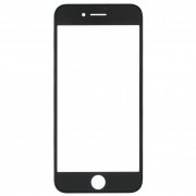 Стекло для Apple iPhone 7 в сборе с рамкой (черное) — 1