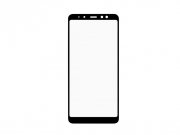 Стекло для Samsung Galaxy A8 Plus (2018) A730F (черное)