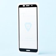 Защитное стекло для Huawei Honor 7S (полное покрытие)(черное) — 2