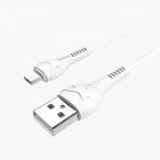 Превью Кабель HOCO X37 Cool power (USB - micro-USB) белый — 2