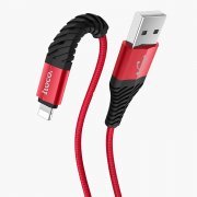 Кабель HOCO X38 Cool Charging для Apple (USB - Lightning) красный