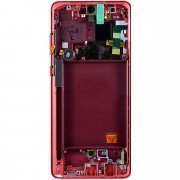 Дисплейный модуль с тачскрином для Samsung Galaxy Note 10 Lite (N770F) (красный) — 2