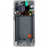 Дисплейный модуль с тачскрином для Samsung Galaxy Note 10 Lite (N770F) (серебро) — 2