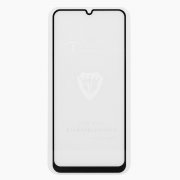 Защитное стекло для Huawei Honor 9A (полное покрытие) (черное)