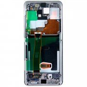 Дисплейный модуль с тачскрином для Samsung Galaxy S20 Ultra (G988B) (серый) — 2
