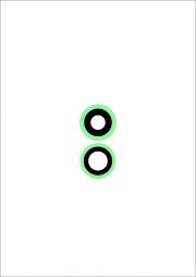 Стекло камеры для Apple iPhone 11 (зеленое)