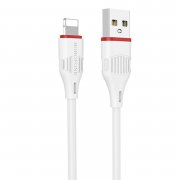 Кабель Borofone BX17 Enjoy для Apple (USB - Lightning) белый