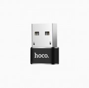 Превью Адаптер (переходник) HOCO UA6 (Type-C - USB-A) черный — 7