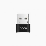 Адаптер (переходник) HOCO UA6 (Type-C - USB-A) черный — 1