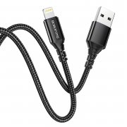 Превью Кабель Borofone BX54 для Apple (USB - Lightning) черный &mdash; 6