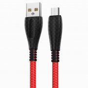 Кабель Borofone BX38 (USB - micro-USB) красный