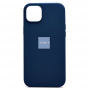 Чехол-накладка SM003 SafeMag для Apple iPhone 14 Plus (темно-синяя)
