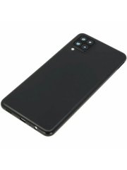 Задняя крышка для Samsung Galaxy A12 Nacho (A127F) (черная) Премиум — 1