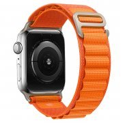 Ремешок ApW27 Alpine Loop для Apple Watch 49 mm текстиль (оранжевый) — 1