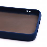 Чехол-накладка - PC041 для Huawei Honor X6 (темно-синяя) (215082) — 2