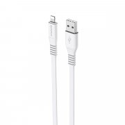 Кабель Borofone BX23 Wide для Apple (USB - Lightning) белый
