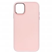Чехол-накладка - SC311 для Apple iPhone 11 (светло-розовая)