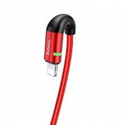 Кабель Hoco U93 для Apple (USB - lightning) (красный) — 3
