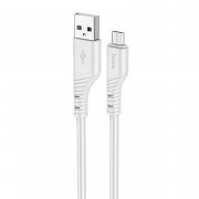 Кабель Hoco X97 Crystal (USB - micro USB) (светло-серый) — 1