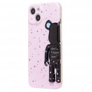 Чехол-накладка - SC332 для Apple iPhone 13 (светло-розовая) — 3