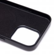 Чехол-накладка - SM002 экокожа SafeMag для Apple iPhone 15 Pro Max (черная) — 2