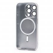 Чехол-накладка - SM020 Matte SafeMag для Apple iPhone 15 Pro (титановая) (228240) — 2