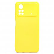 Чехол-накладка Activ Full Original Design для Xiaomi Poco X4 Pro 5G (209861) (желтая) — 1