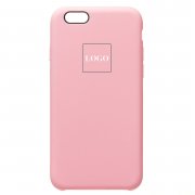 Чехол-накладка [ORG] Soft Touch для Apple iPhone 6 (светло-розовая) — 1