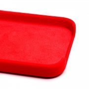 Чехол-накладка [ORG] Soft Touch для Apple iPhone 12 (красная) — 2