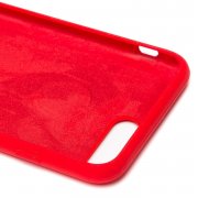 Чехол-накладка [ORG] Soft Touch для Apple iPhone 7 Plus (красная) — 2