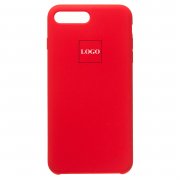 Чехол-накладка [ORG] Soft Touch для Apple iPhone 7 Plus (красная) — 1