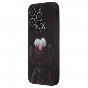 Чехол-накладка Luxo Creative для Apple iPhone 15 Pro Max (088) (черная) (рисунок) — 3