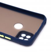 Чехол-накладка - PC041 для Xiaomi Redmi 10A (черно-фиолетовая) — 2