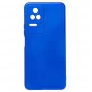 Чехол-накладка Activ Full Original Design для Xiaomi Poco F4 (темно-синяя) — 1