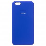 Чехол-накладка ORG Soft Touch для Apple iPhone 6S Plus (синяя) — 1