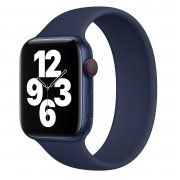 Ремешок ApW15 для Apple Watch 40 mm монобраслет силикон (темно-синий)