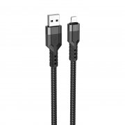 Кабель Hoco U110 для Apple (USB - lightning) (черный)