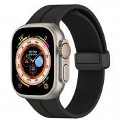 Ремешок ApW29 Apple Watch 38 mm силикон на магните (черный)