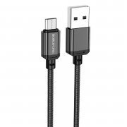 Кабель Borofone BX87 (USB - micro USB) (черный)