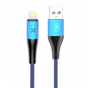 Кабель для Apple SKYDOLPHIN S49L (USB - lightning) (синий)