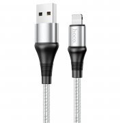 Кабель для Apple Hoco X50 Excellent (USB - lightning) (серый)