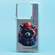 Чехол-накладка - PC092 для Xiaomi Redmi Note 13 Pro 5G (енот) (прозрачная)